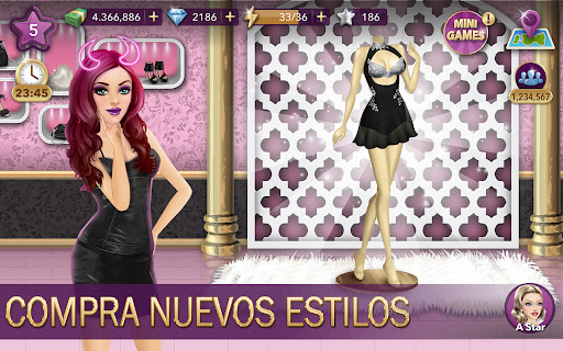 Captura de pantalla de Hollywood Story® Icono Fashion