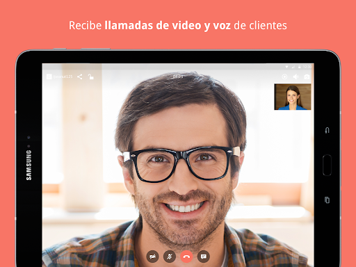 Captura de pantalla de Gruveo: videoconferencia