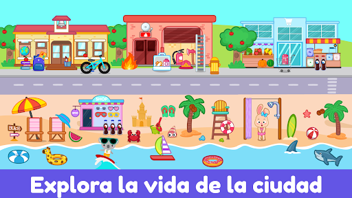 Captura de pantalla de Juegos de ciudad Casa muñecas