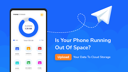 Captura de pantalla de Cloud Storage: Cloud Drive App