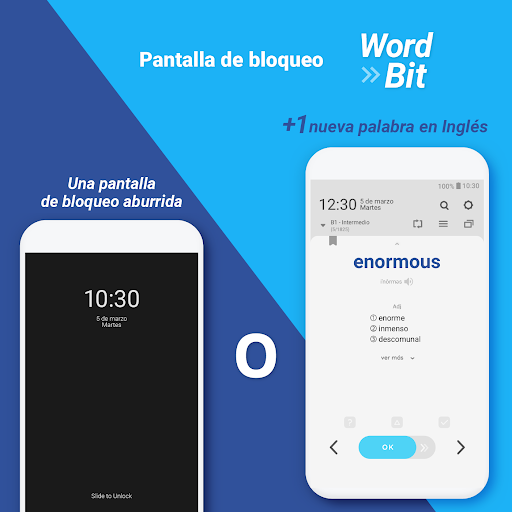 Captura de pantalla de WordBit Inglés