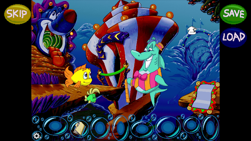 Captura de pantalla de Freddi Fish 3: Conch Shell