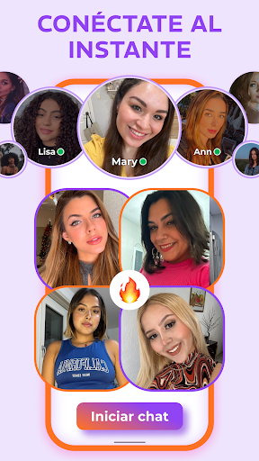 Captura de pantalla de Chat en Línea: Talkie Live
