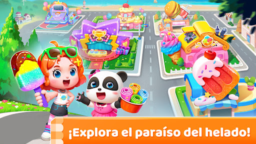 Captura de pantalla de Juego de Helados del Panda