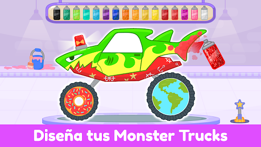 Captura de pantalla de Juegos coches Monster Truck