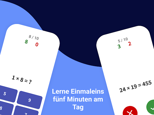Einmaleins Mathe - Trainer 1x1 Screenshot