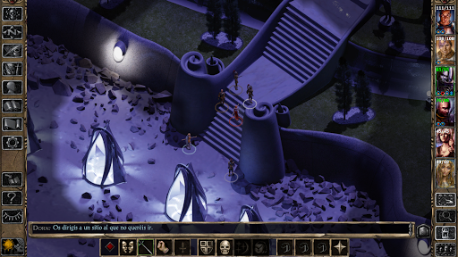 Captura de pantalla de Baldur's Gate II