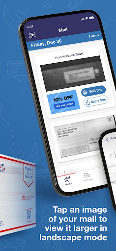 Captura de pantalla de Informed Delivery® Mobile