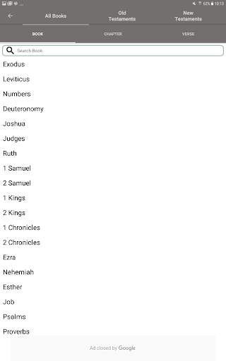 Captura de pantalla de King James Bible - KJV Offline