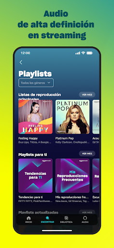 Captura de pantalla de Amazon Music: Escucha Podcasts