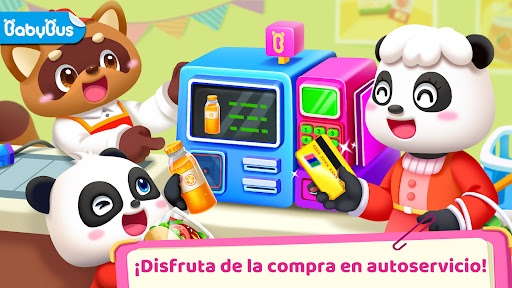 Captura de pantalla de El Supermercado del Panda Bebé