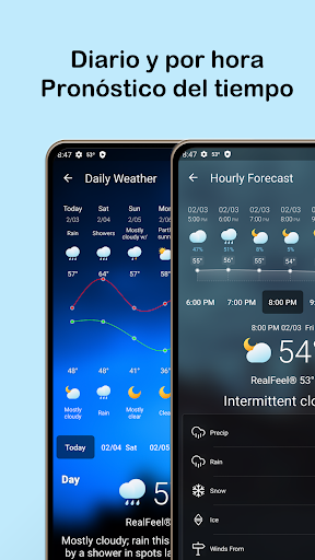 Captura de pantalla de Pronóstico del tiempo local