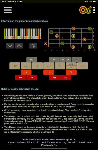 Captura de pantalla de Oolimo Guitar Chords