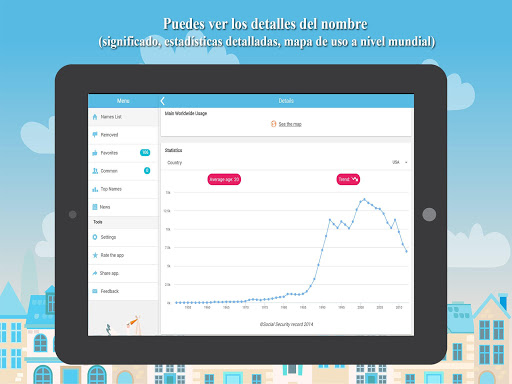 Captura de pantalla de Un Nombre de bebé juntos