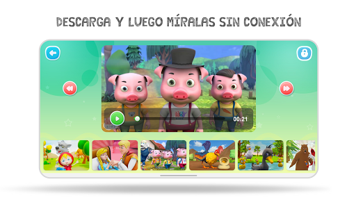 Captura de pantalla de Cuentos Infantiles - HeyKids