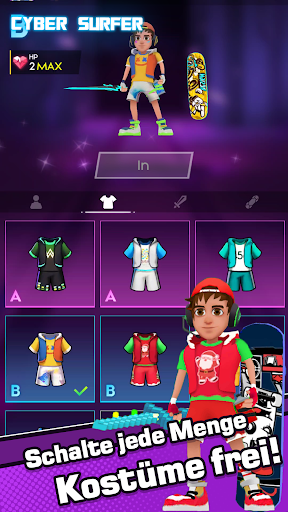 Cyber Surfer : Musik-Abenteuer Screenshot