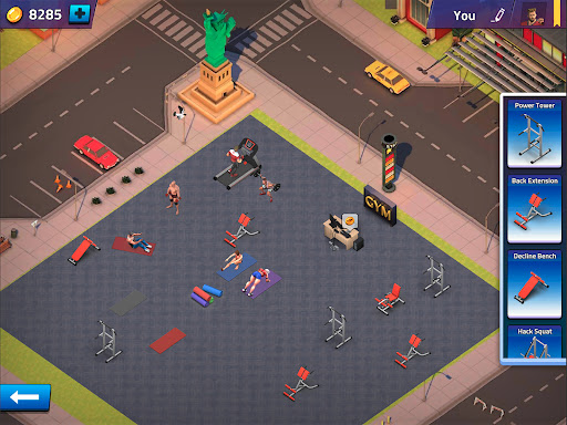 Captura de pantalla de Gym Heros: Fighting Game