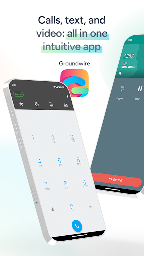 Captura de pantalla de Groundwire: VoIP SIP Softphone