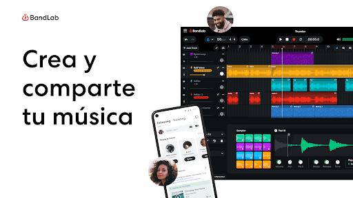 Captura de pantalla de BandLab: Estudio musical