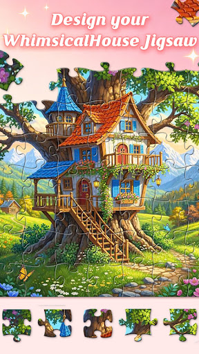 Captura de pantalla de Whimsical House Jigsaw