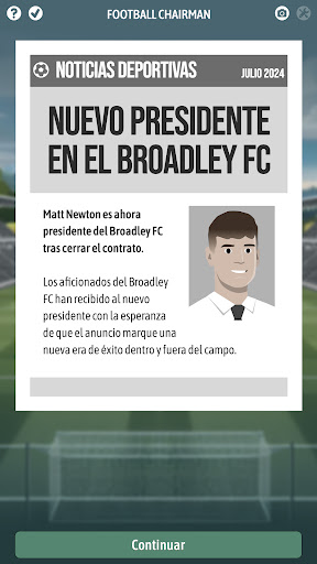 Captura de pantalla de Football Chairman Pro 2