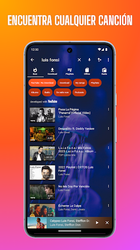 Captura de pantalla de Descargar Música MP3