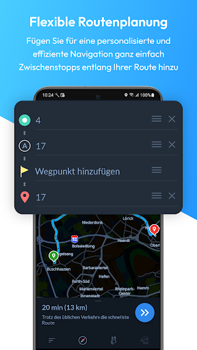 Offline Map Navigation Screenshot