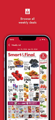 Captura de pantalla de Smart & Final