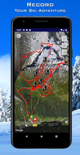 Captura de pantalla de Ski Tracks