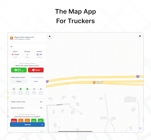 Captura de pantalla de TruckMap - Truck GPS Routes