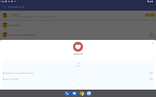 LifeUp: Gamify Tasks & Habits screenshot