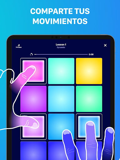 Captura de pantalla de Beat Maker Pro: drum pad