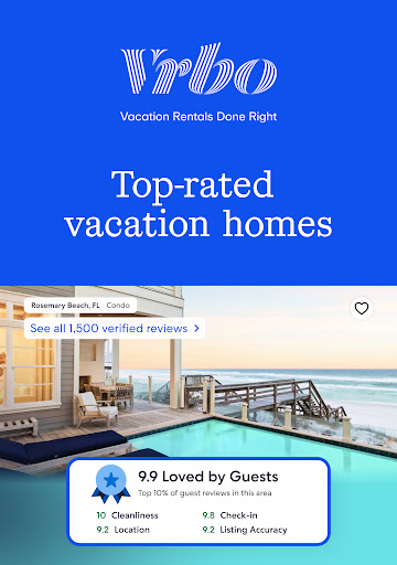 Vrbo Vacation Rentals screenshot