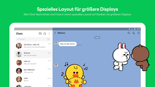 LINE: Anrufe und Nachrichten Screenshot