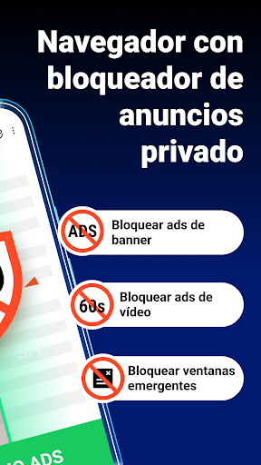 Captura de pantalla de FAB Adblocker Browser: Adblock