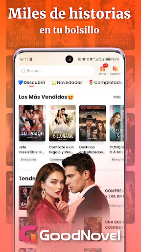 Captura de pantalla de GoodNovel - leer novela libro