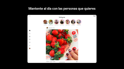 Captura de pantalla de Instagram