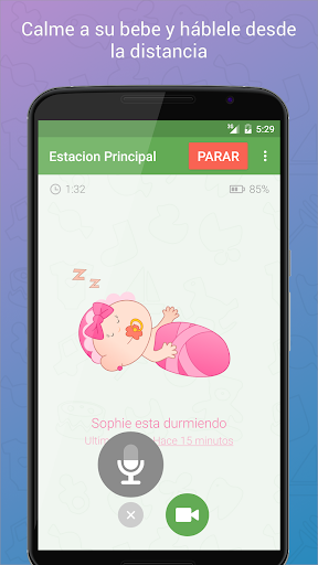 Captura de pantalla de Baby Monitor 3G