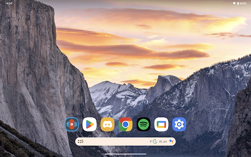 Captura de pantalla de Nova Launcher