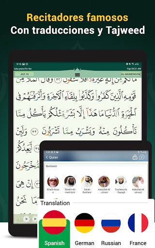 Captura de pantalla de Corán Majeed - Adhan & Qibla