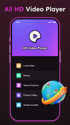 Captura de pantalla de All HD Video Player-All Format