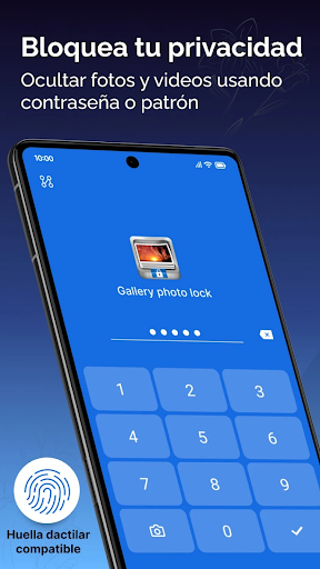 Captura de pantalla de Ocultar fotos - Photo Lock App