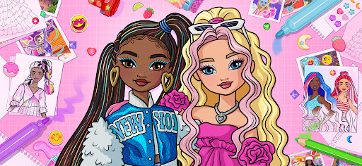 Barbie Farbkreationen Screenshot