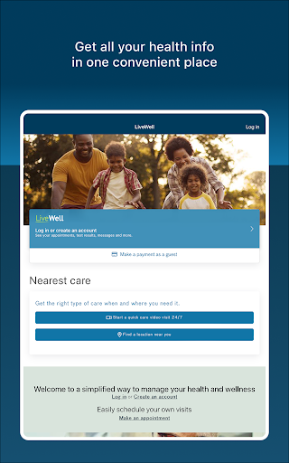 LiveWell with Advocate Aurora Screenshot