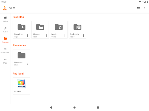 Captura de pantalla de VLC for Android
