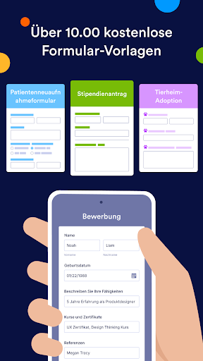 Jotform Formular & Umfrage Screenshot
