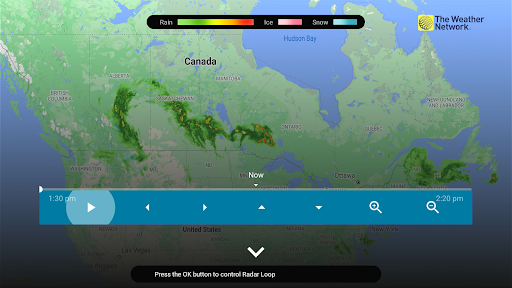 The Weather Network TV App screenshot