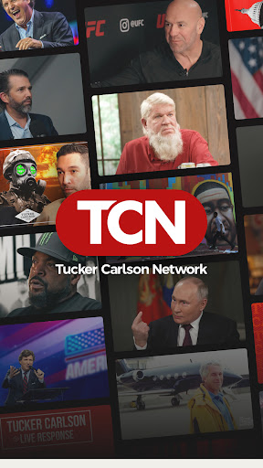 Captura de pantalla de Tucker Carlson Network