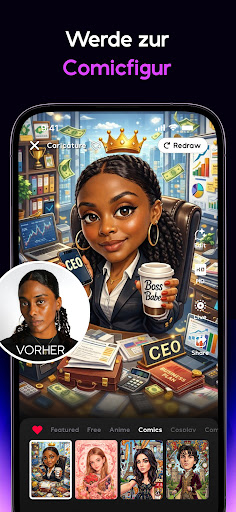AI Mirror -Gesichtsfoto-Editor Screenshot