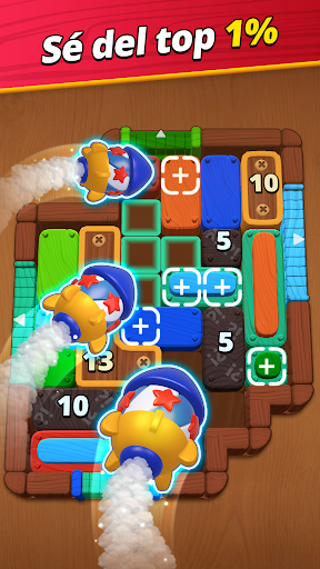 Captura de pantalla de Wood Rush Puzzle